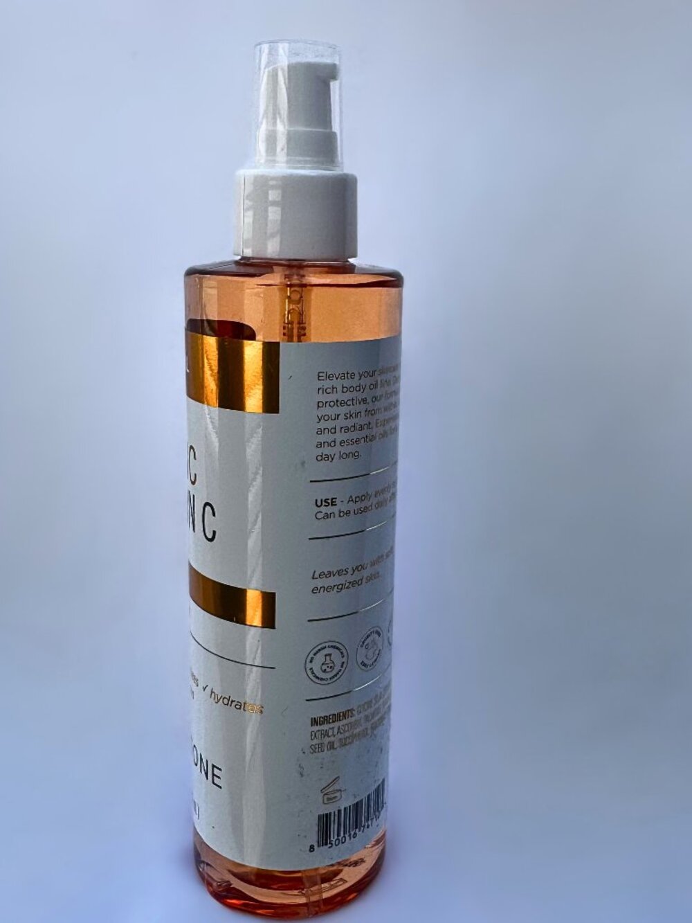 Turmeric & Vitamin C Brightening 5 in 1 Body Oil - Hydrates, Moistures - 8 fl oz - Picture 2 of 4
